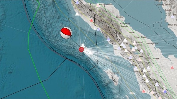 Gempa Guncang Sinabang Saat Pagi, BMKG Pastikan Tidak Berpotensi Tsunami