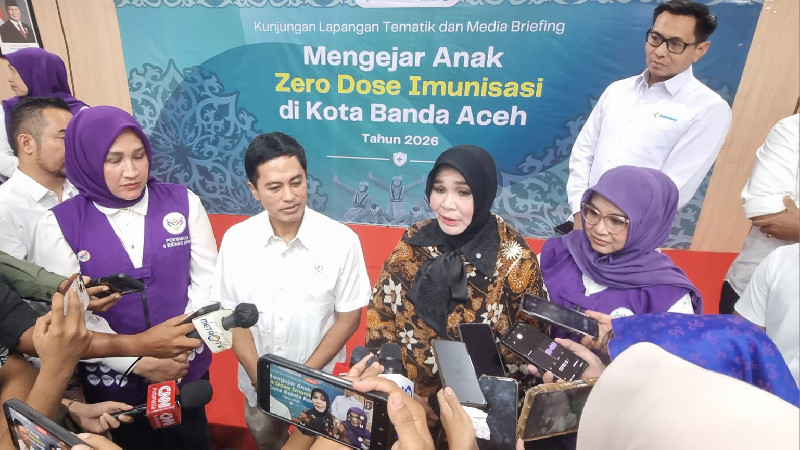 Aceh Jadi Percontohan Nasional Percepatan Imunisasi Anak oleh Kemenkes