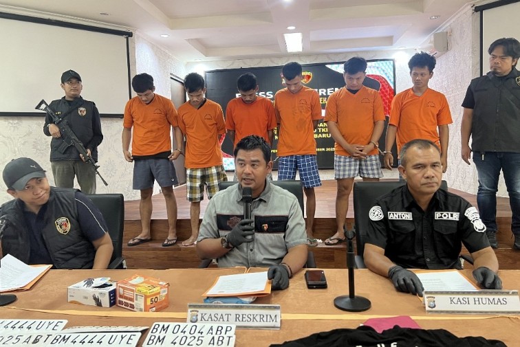 Sindikat Curanmor hingga Begal Terbongkar, Ratusan Pelaku Ditangkap di Riau