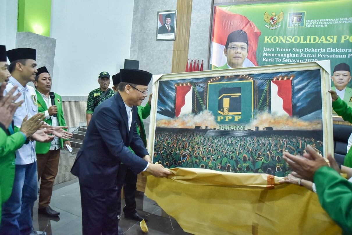 PPP Konsolidasi di Jawa Timur, Mardiono Targetkan Suara Partai Kembali Menguat PPP Konsolidasi di Jawa Timur, Mardiono Targetkan Suara Partai Kembali Menguat