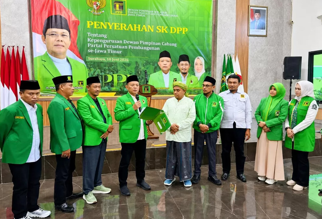 Abuya KH Muhammad Hasan Resmi Pimpin PPP Bondowoso 2026-2031, Ini Struktur Lengkap Kepengurusan Baru Abuya KH Muhammad Hasan Resmi Pimpin PPP Bondowoso 2026-2031, Ini Struktur Lengkap Kepengurusan Baru