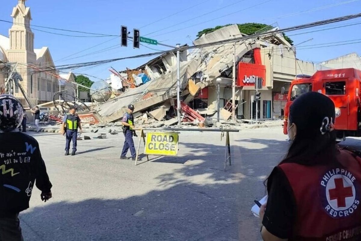 Jumlah Korban Tewas Gempa Filipina Bertambah Jadi 45 Orang, Ribuan Warga Mengungsi