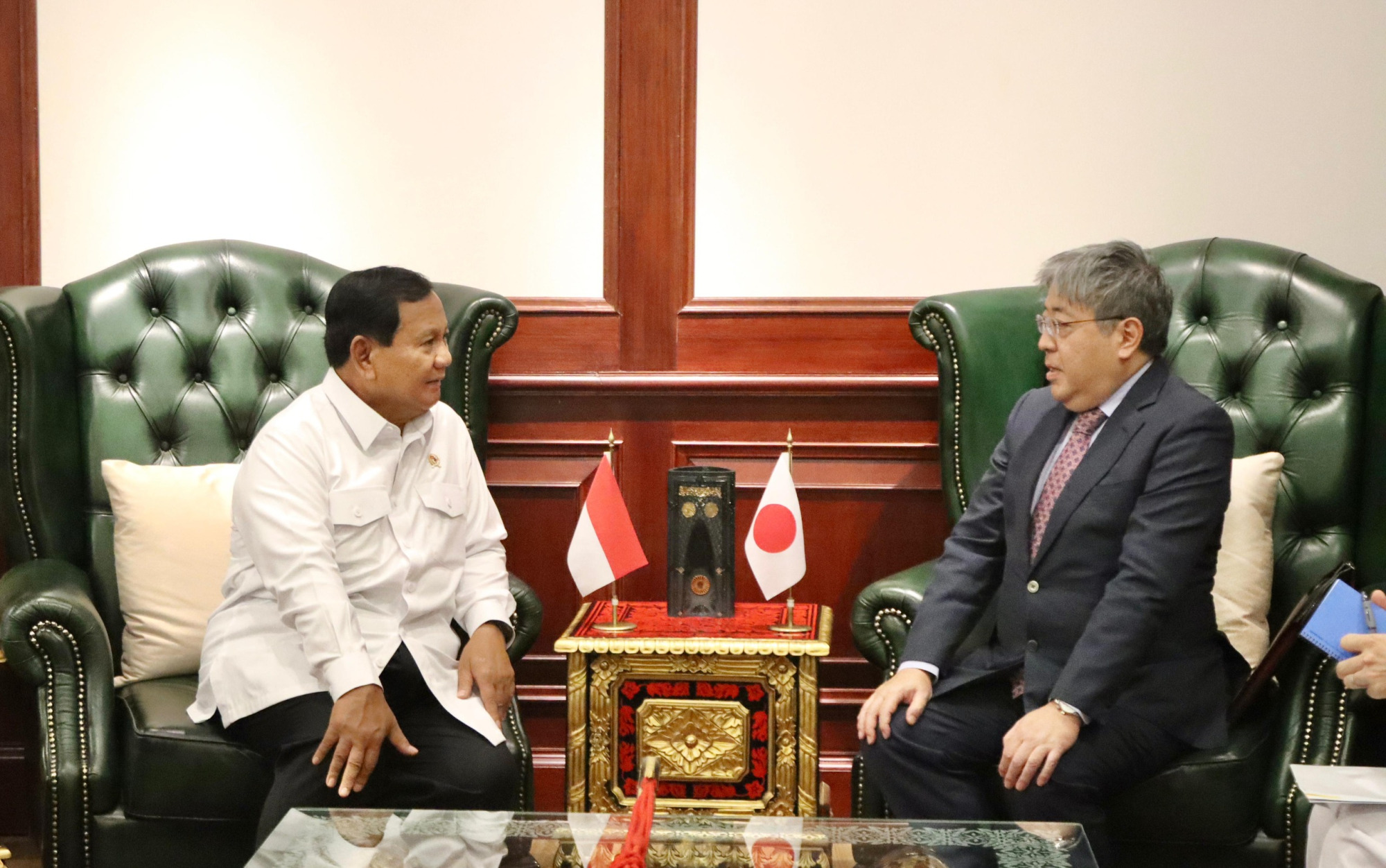 Prabowo Subianto dan Menteri Pertahanan Jepang Bahas Penguatan Kerja Sama Pertahanan