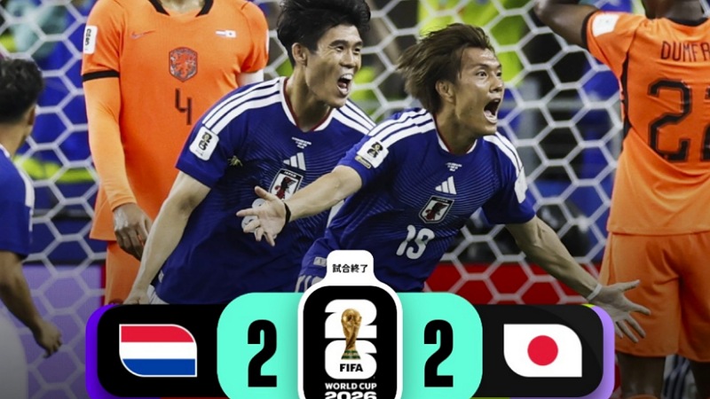 Jepang Curi Poin dari Belanda di Piala Dunia 2026, Gol Akhir Laga Gagalkan Kemenangan Oranje