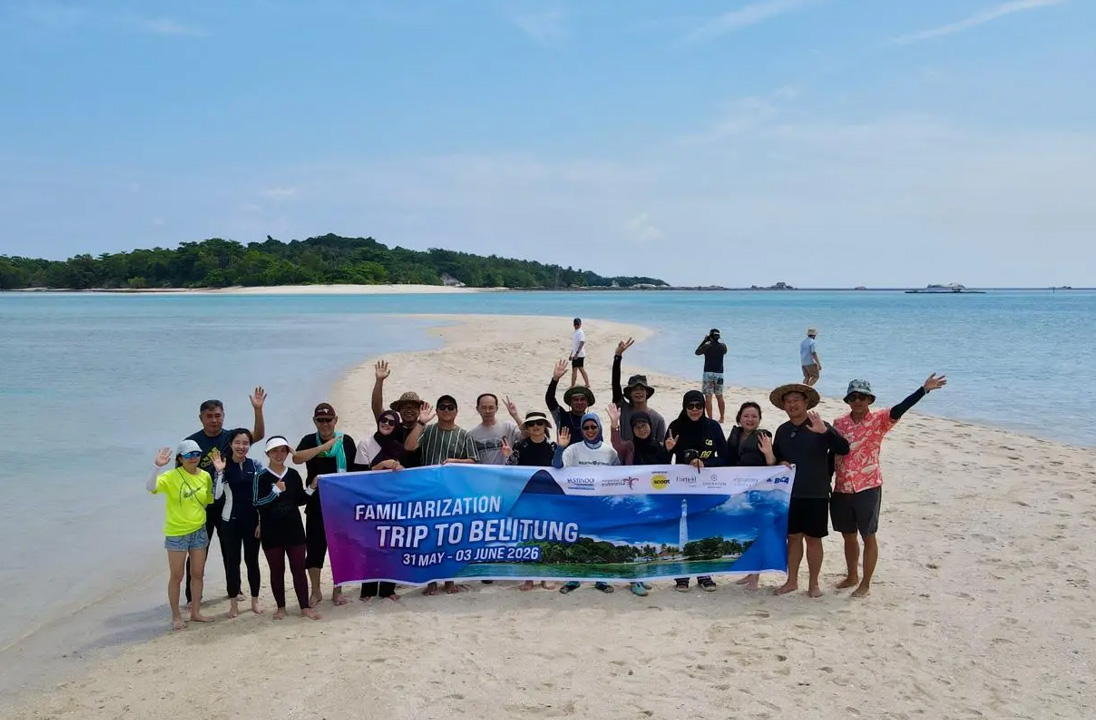 Kemenpar dan ASTINDO Dorong Belitung Jadi Destinasi Wisata Internasional Lewat Famtrip