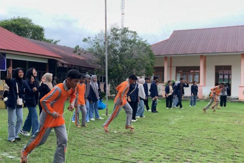 Mahasiswa Polbeng Bengkalis Angkat Permainan Tradisional Melayu sebagai Warisan Budaya