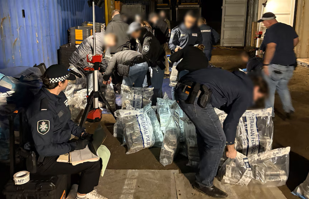 Polisi Sita 2,7 Ton Kokain Senilai Rp 8,7 Triliun di Sydney