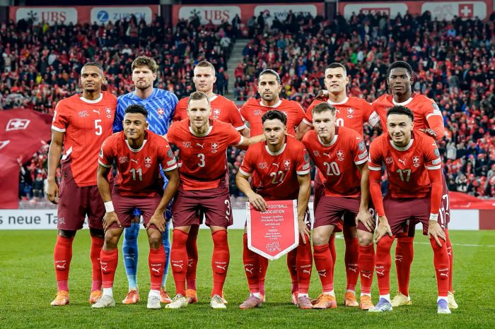 Swiss Kalahkan Kanada 2-1, Pastikan Status Juara Grup B