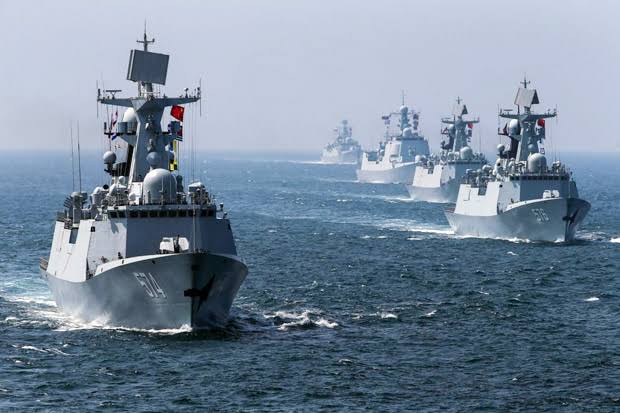 China Bangun Replika Kapal Perang AS untuk Uji Rudal, Sinyal Persiapan Konflik dengan Amerika