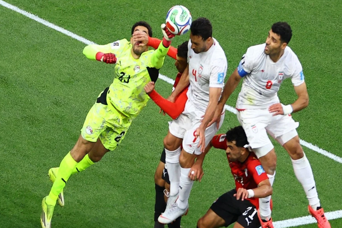 Gol Dianulir di Akhir Laga, Iran dan Mesir Berbagi Angka
