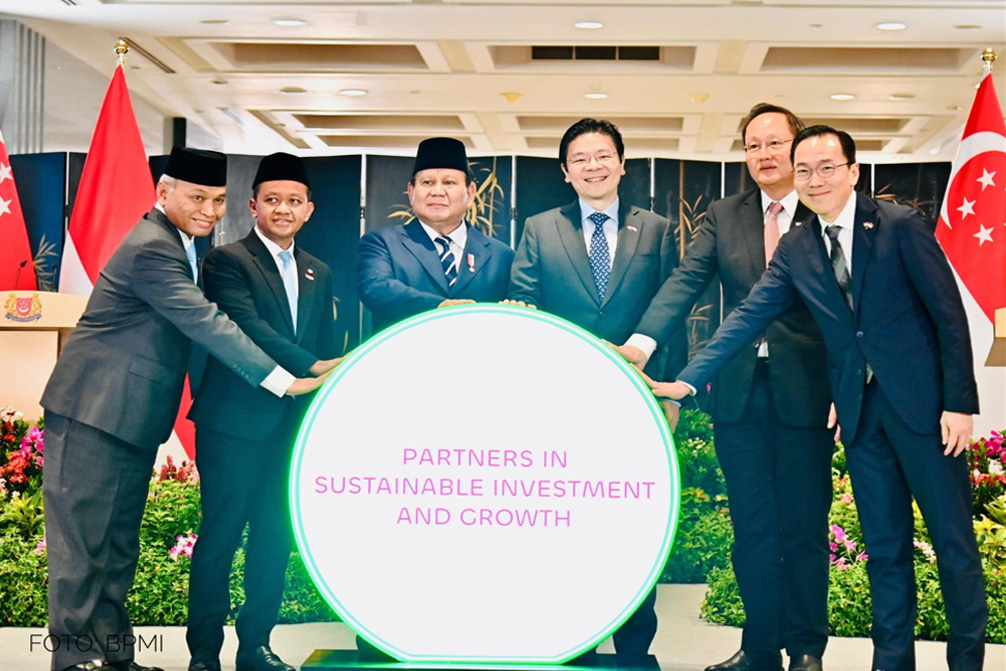 Indonesia dan Singapura Sepakati Kerja Sama Perlindungan Lingkungan, Perkuat Transisi Ekonomi Hijau Indonesia dan Singapura Sepakati Kerja Sama Perlindungan Lingkungan, Perkuat Transisi Ekonomi Hijau
