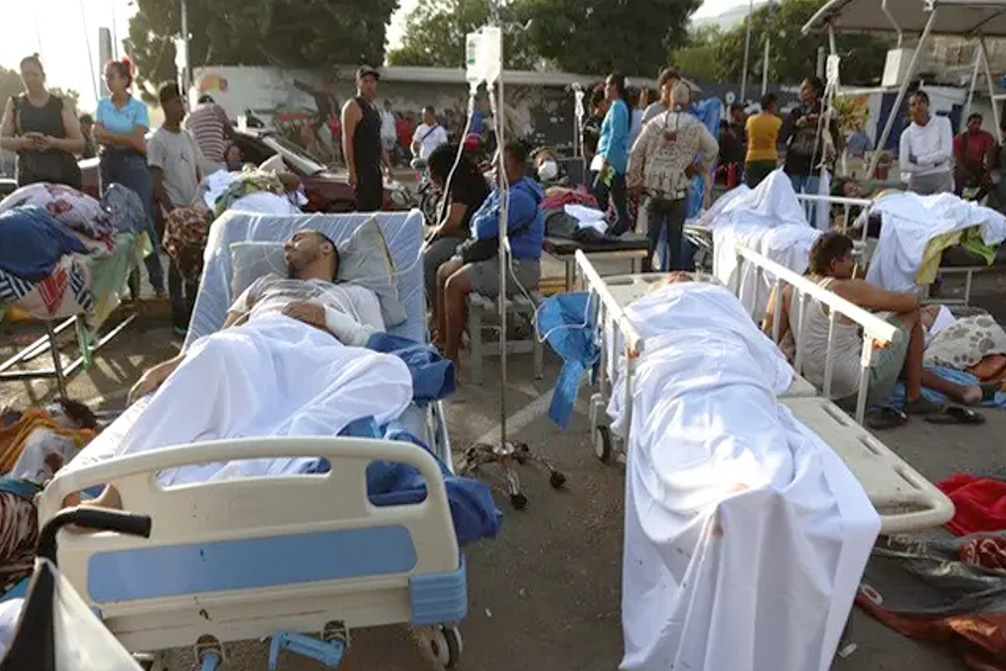Korban Gempa Dahsyat Venezuela Naik Jadi 1.450 Jiwa, Ribuan Warga Masih Mengungsi Korban Gempa Dahsyat Venezuela Naik Jadi 1.450 Jiwa, Ribuan Warga Masih Mengungsi