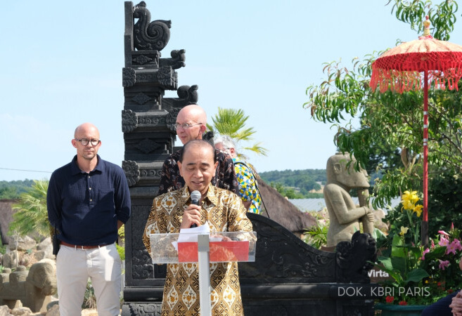 Taman Indonesia Terbesar di Prancis Diresmikan, Perkuat Diplomasi Budaya dan Promosi Wisata