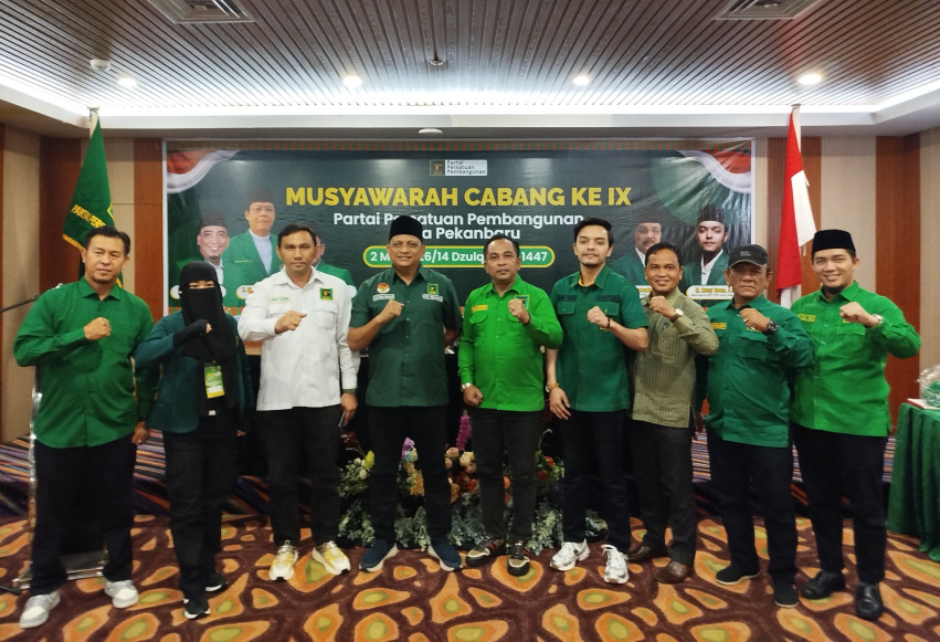 DPC PPP Pekanbaru Siap Dilantik, Pengurus Baru Dikukuhkan Serentak pada Agustus DPC PPP Pekanbaru Siap Dilantik, Pengurus Baru Dikukuhkan Serentak pada Agustus