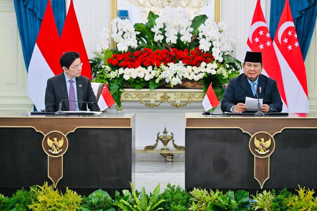 Prabowo: Indonesia dan Singapura Siap Selesaikan Perbedaan Melalui Dialog Terbuka Prabowo: Indonesia dan Singapura Siap Selesaikan Perbedaan Melalui Dialog Terbuka