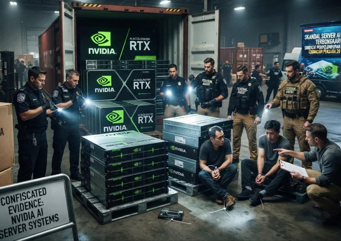 Sindikat Penyelundupan Server AI Nvidia di Singapura Terancam Hukuman 20 Tahun Penjara Sindikat Penyelundupan Server AI Nvidia di Singapura Terancam Hukuman 20 Tahun Penjara