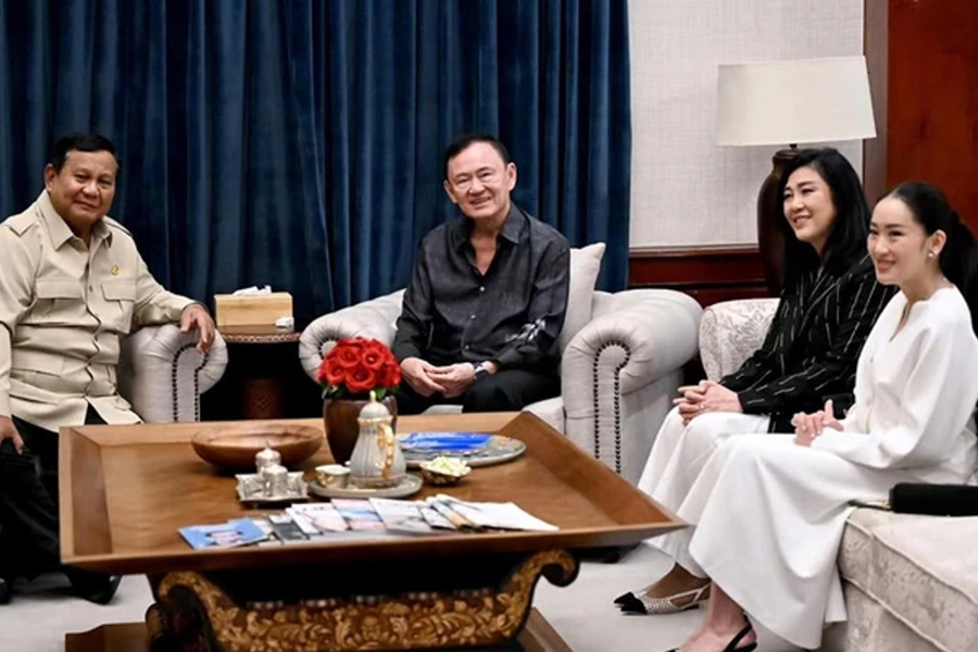 Prabowo Bahas Isu Global dan Kawasan Saat Terima Kunjungan Thaksin Shinawatra Prabowo Bahas Isu Global dan Kawasan Saat Terima Kunjungan Thaksin Shinawatra