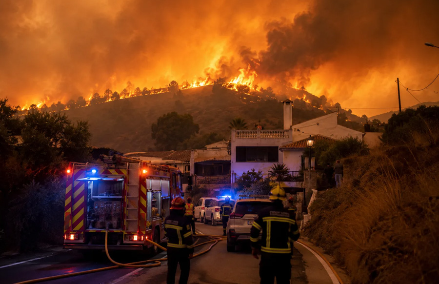 Kebakaran Hutan Dahsyat di Spanyol Selatan Tewaskan 12 Orang, Belasan Warga Masih Hilang Kebakaran Hutan Dahsyat di Spanyol Selatan Tewaskan 12 Orang, Belasan Warga Masih Hilang