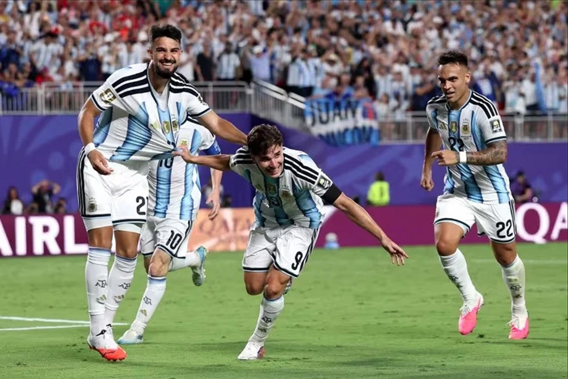 Argentina Singkirkan Swiss 3-1 Lewat Extra Time, Melaju ke Semifinal Piala Dunia 2026 Argentina Singkirkan Swiss 3-1 Lewat Extra Time, Melaju ke Semifinal Piala Dunia 2026