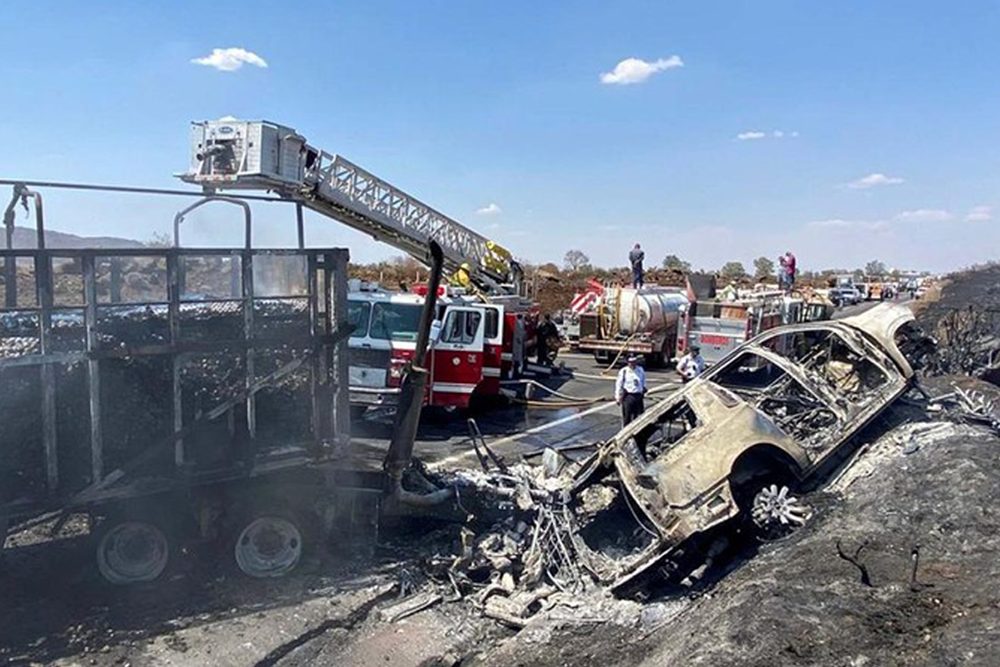 Tabrakan Beruntun di Jalisco Meksiko Tewaskan 9 Orang, Truk Diduga Jadi Pemicu Tabrakan Beruntun di Jalisco Meksiko Tewaskan 9 Orang, Truk Diduga Jadi Pemicu