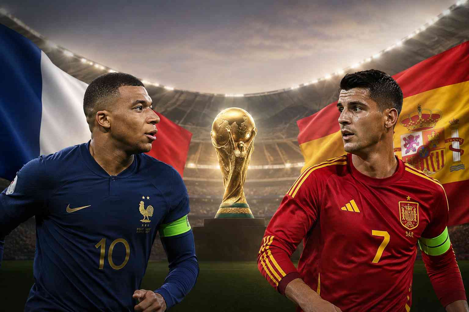 Spanyol Pastikan Tiket Final Piala Dunia 2026 Usai Taklukkan Prancis 2-0 Spanyol Pastikan Tiket Final Piala Dunia 2026 Usai Taklukkan Prancis 2-0