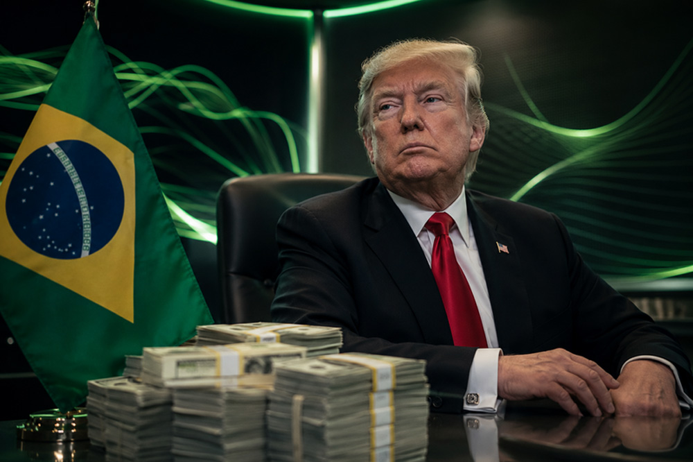 Trump Kembali Perketat Perdagangan Global, Brasil Dikenai Tarif Impor Tambahan 25 Persen Trump Kembali Perketat Perdagangan Global, Brasil Dikenai Tarif Impor Tambahan 25 Persen