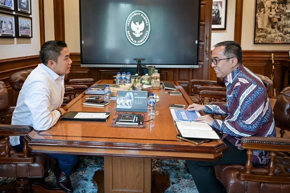 Seskab dan Mendikti Bahas Penguatan Beasiswa Garuda Seskab dan Mendikti Bahas Penguatan Beasiswa Garuda