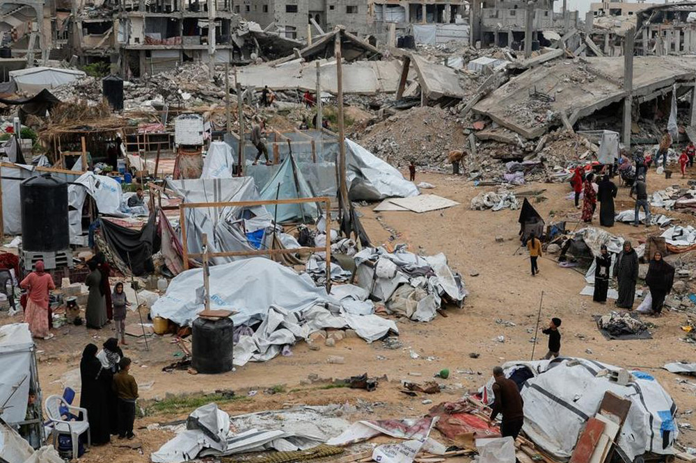Serangan Udara Israel di Pasar Gaza Tewaskan Delapan Warga Sipil Serangan Udara Israel di Pasar Gaza Tewaskan Delapan Warga Sipil