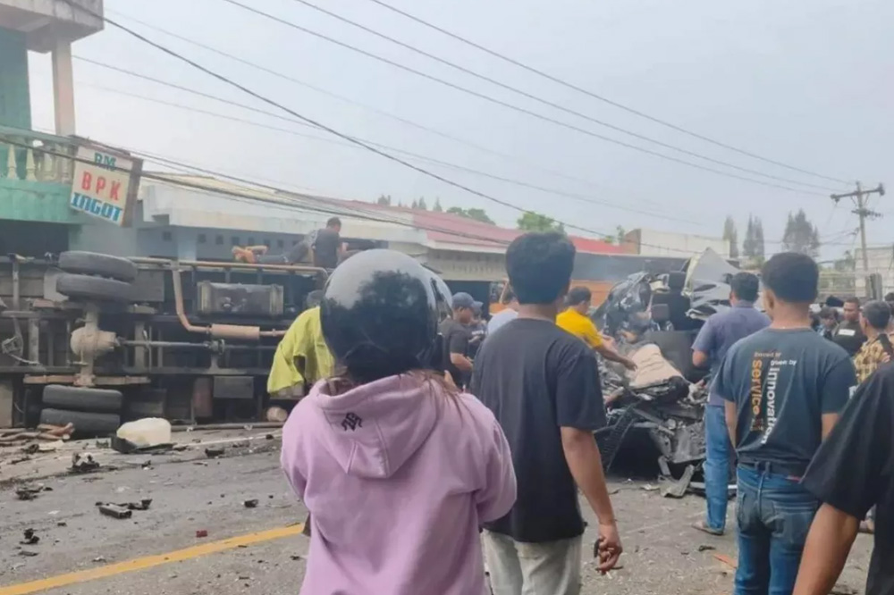 Kecelakaan Beruntun di Sibolangit, Empat Orang Meninggal Kecelakaan Beruntun di Sibolangit, Empat Orang Meninggal