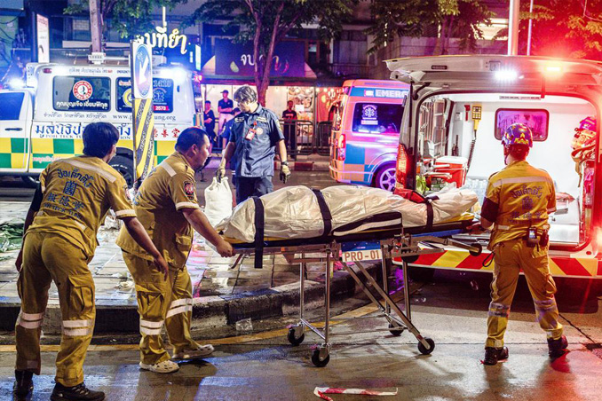 Kebakaran Bar di Bangkok Tewaskan 28 Orang, Thailand Gelar Pemeriksaan Keselamatan Tempat Hiburan Kebakaran Bar di Bangkok Tewaskan 28 Orang, Thailand Gelar Pemeriksaan Keselamatan Tempat Hiburan