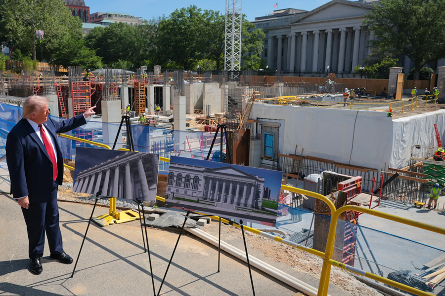 Pengadilan Federal Hentikan Proyek Ballroom Gedung Putih, Trump Siapkan Banding