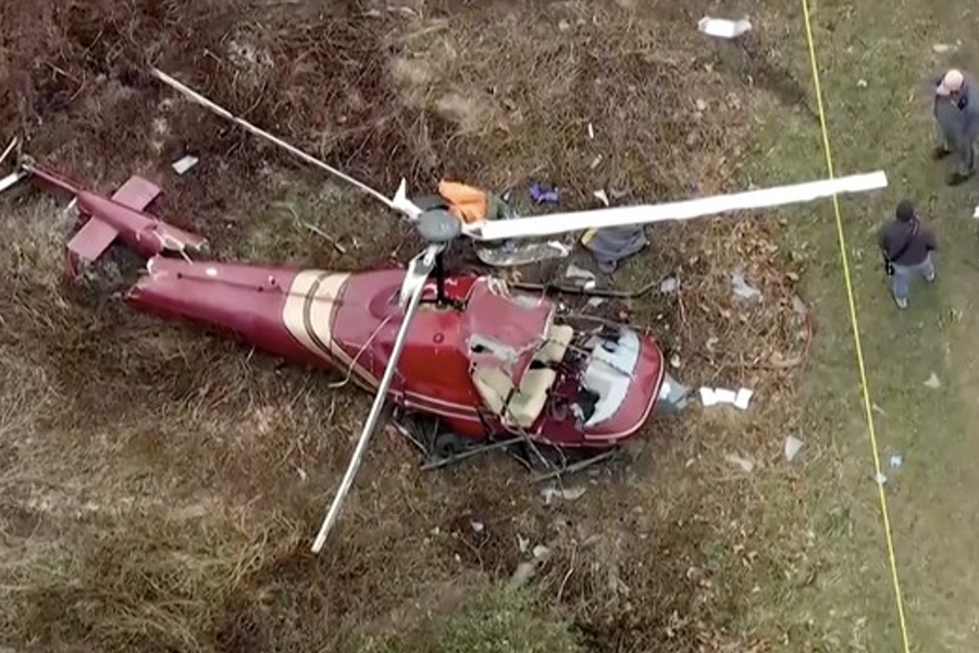 Helikopter Pemadam Kebakaran Jatuh di Utah, Dua Petugas Tewas Helikopter Pemadam Kebakaran Jatuh di Utah, Dua Petugas Tewas