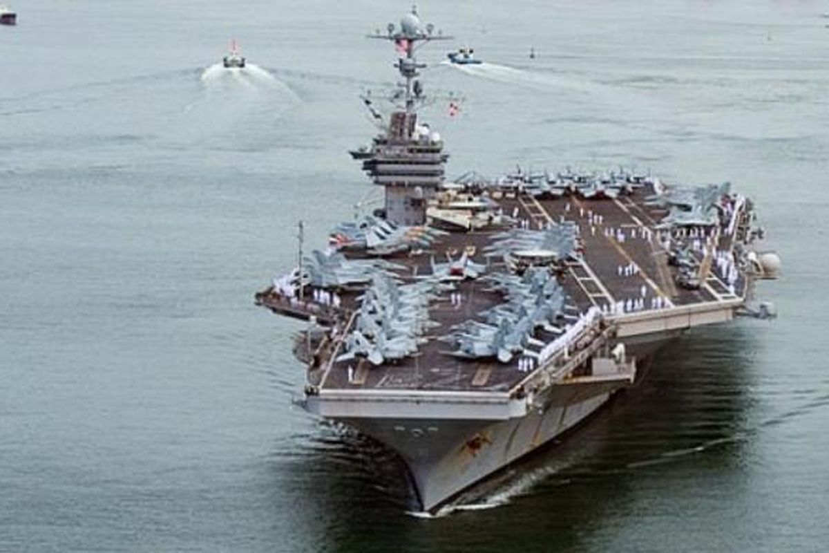 Kapal Induk AS Bergerak ke Timur Tengah, USS George Washington Gantikan Abraham Lincoln Kapal Induk AS Bergerak ke Timur Tengah, USS George Washington Gantikan Abraham Lincoln