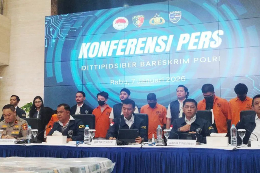 Bareskrim Bongkar Jaringan Judol Ujangbet, 9 Tersangka Ditangkap dan Rp10 Miliar Disita