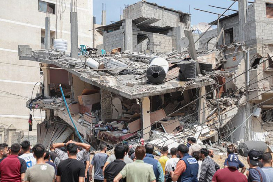 Israel Serang Kafe di Gaza Tewaskan 6 Warga Palestina, 14 Orang Terluka Israel Serang Kafe di Gaza Tewaskan 6 Warga Palestina, 14 Orang Terluka
