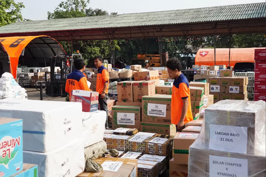 KKP Terus Salurkan Bantuan untuk Warga Terdampak Gempa NTT