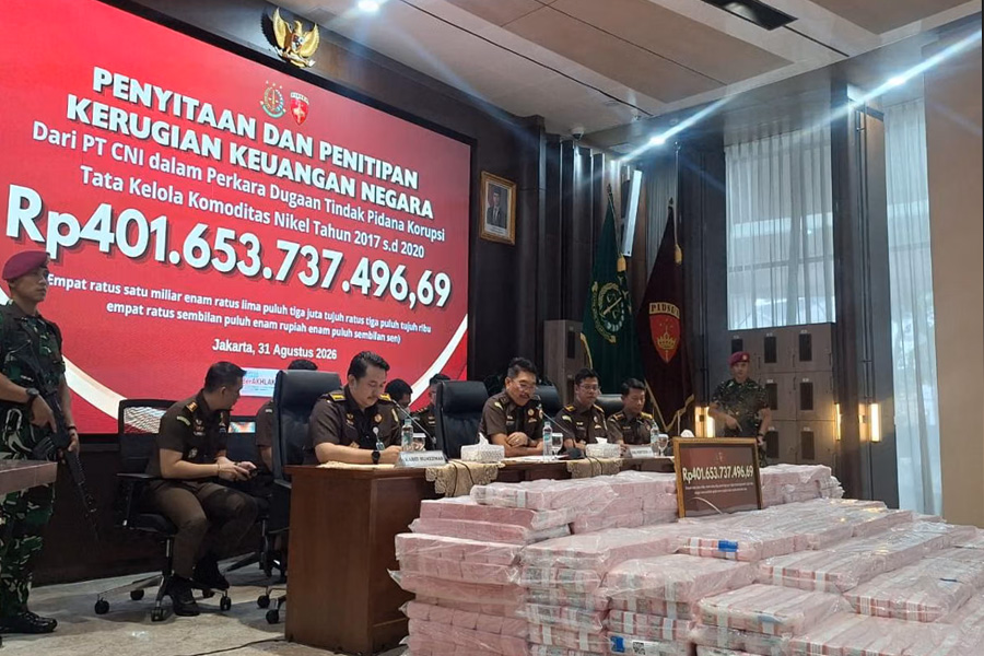 Kejagung Ungkap Kasus Ekspor Nikel di Sultra, Sita Rp 401 Miliar