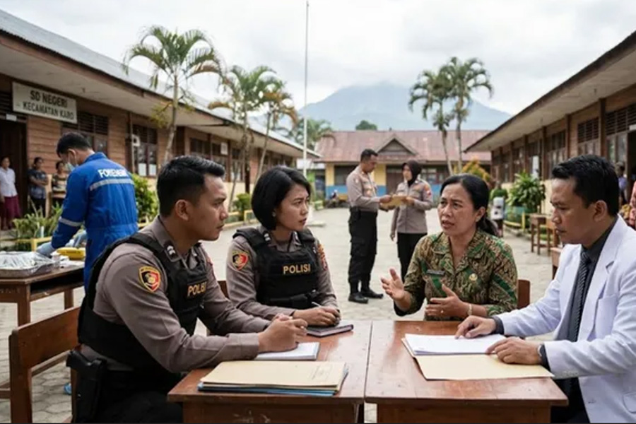 Dugaan Keracunan MBG di Karo Naik Penyidikan