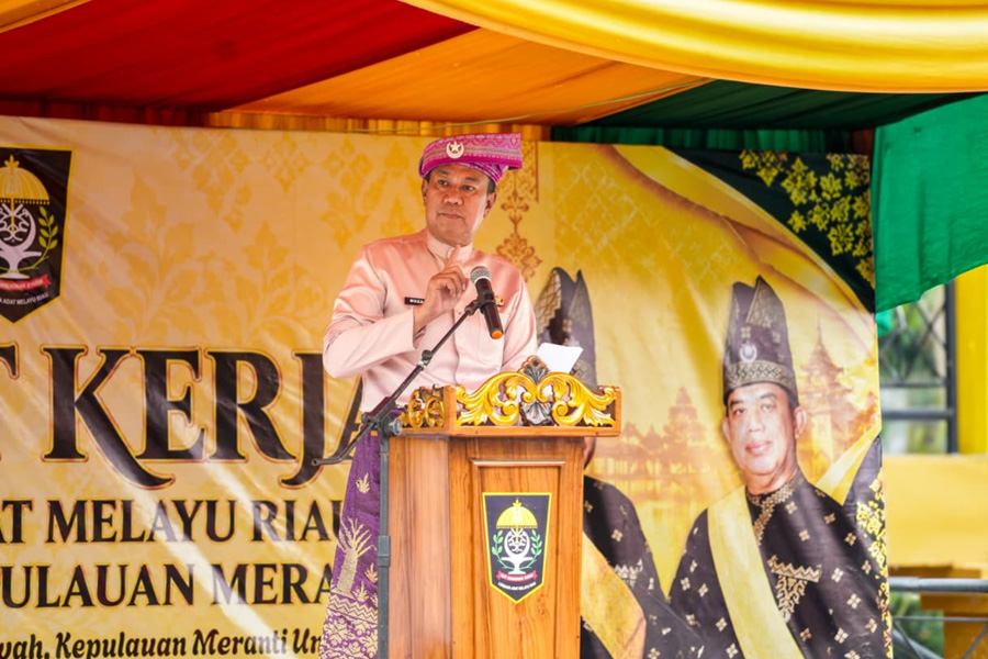 LAMR Meranti Susun Program Adat dan Budaya, Wabup Muzamil Dorong Kolaborasi