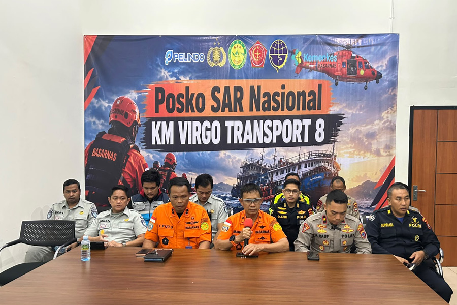 Operasi SAR KM Virgo Transport 8 Diperpanjang Tujuh Hari Operasi SAR KM Virgo Transport 8 Diperpanjang Tujuh Hari