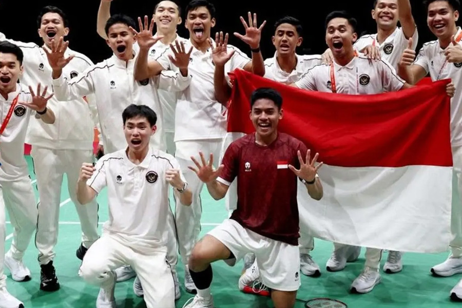 Indonesia Rebut Emas Perdana Asian Games 2026 Usai Tekuk China 3-2 Indonesia Rebut Emas Perdana Asian Games 2026 Usai Tekuk China 3-2