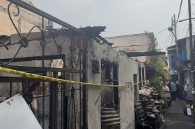 Lansia 81 Tahun Meninggal Dunia dalam Kebakaran Rumah di Palmerah