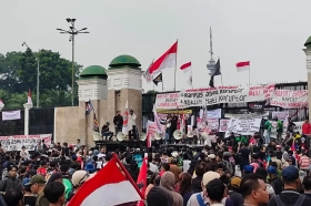 Ricuh Demo 27 Agustus di Jakarta, 322 Orang Diamankan Polisi