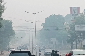 Polusi Udara Palembang Memburuk, PM2.5 Tembus 497,9 Mikrogram per Meter Kubik