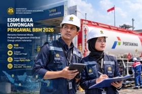 ESDM Buka 108 Lowongan Pengawal Energi, Honor Hingga Rp6,5 Juta per Bulan