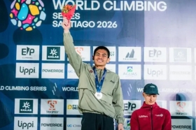 Putra Tri Ramadani Raih Medali Perak di World Climbing Series Santiago 2026